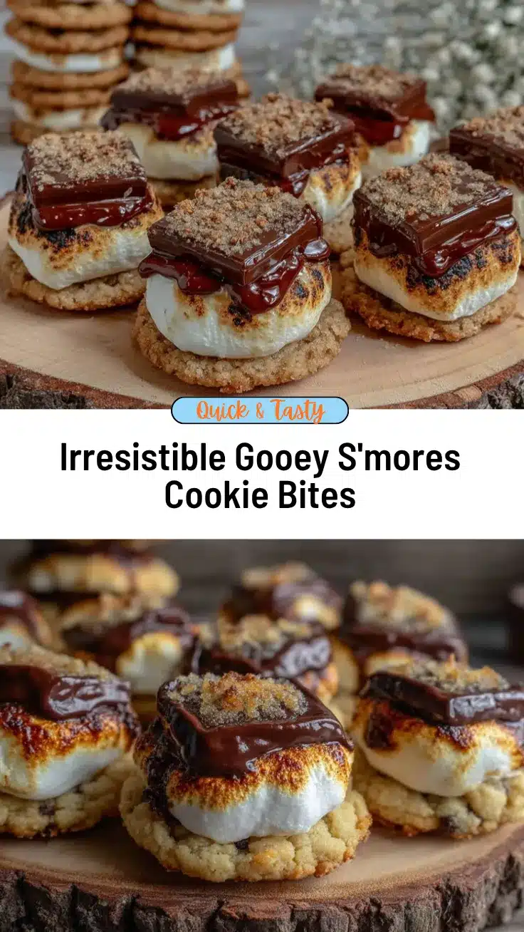smores cookie bites recipe