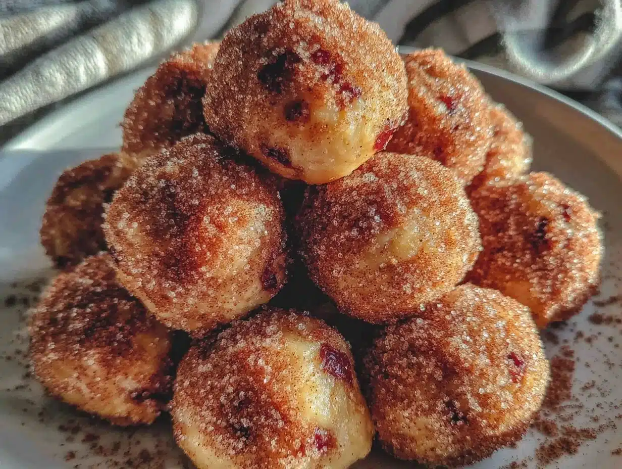 snickerdoodle energy balls - featured image