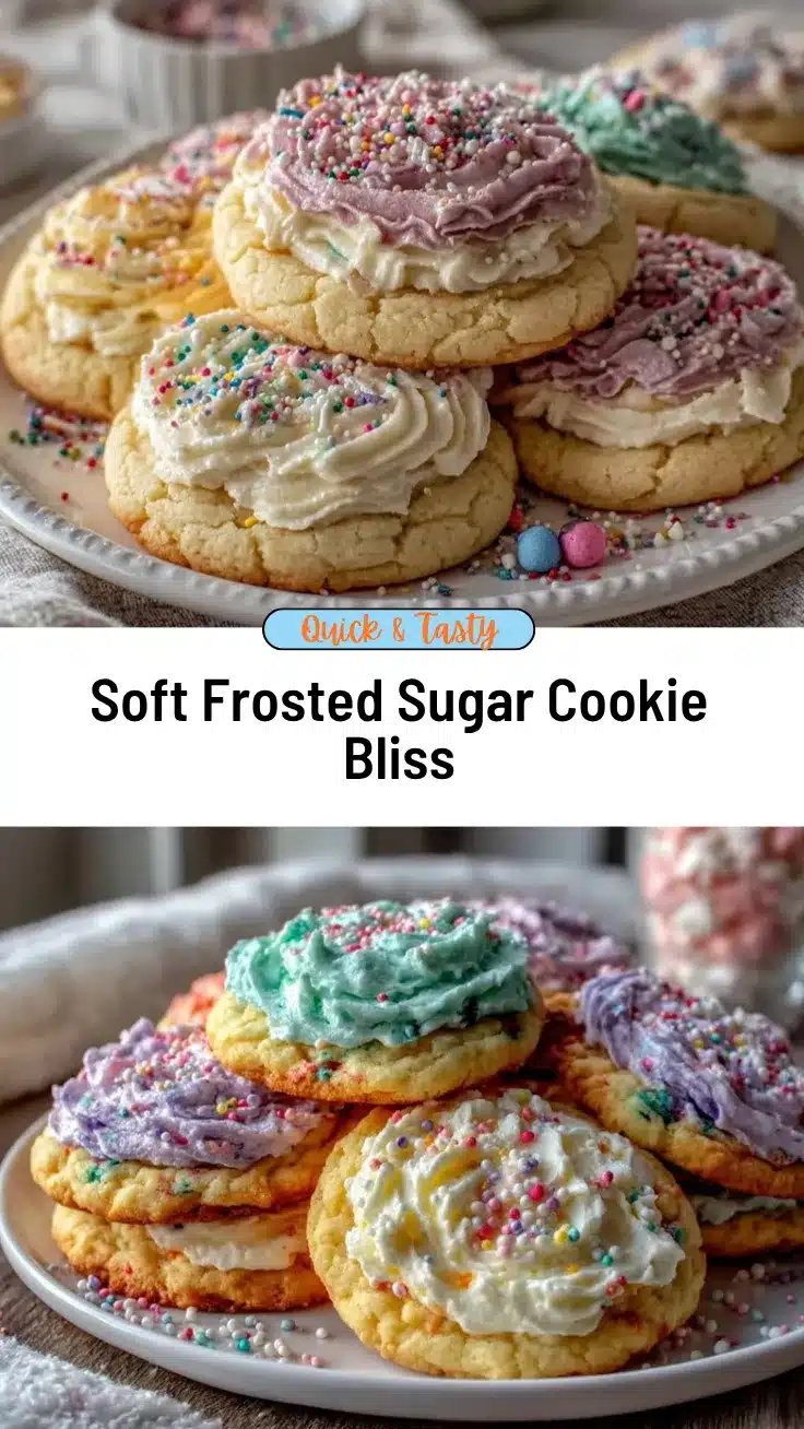 soft frosted sugar cookies recipe
