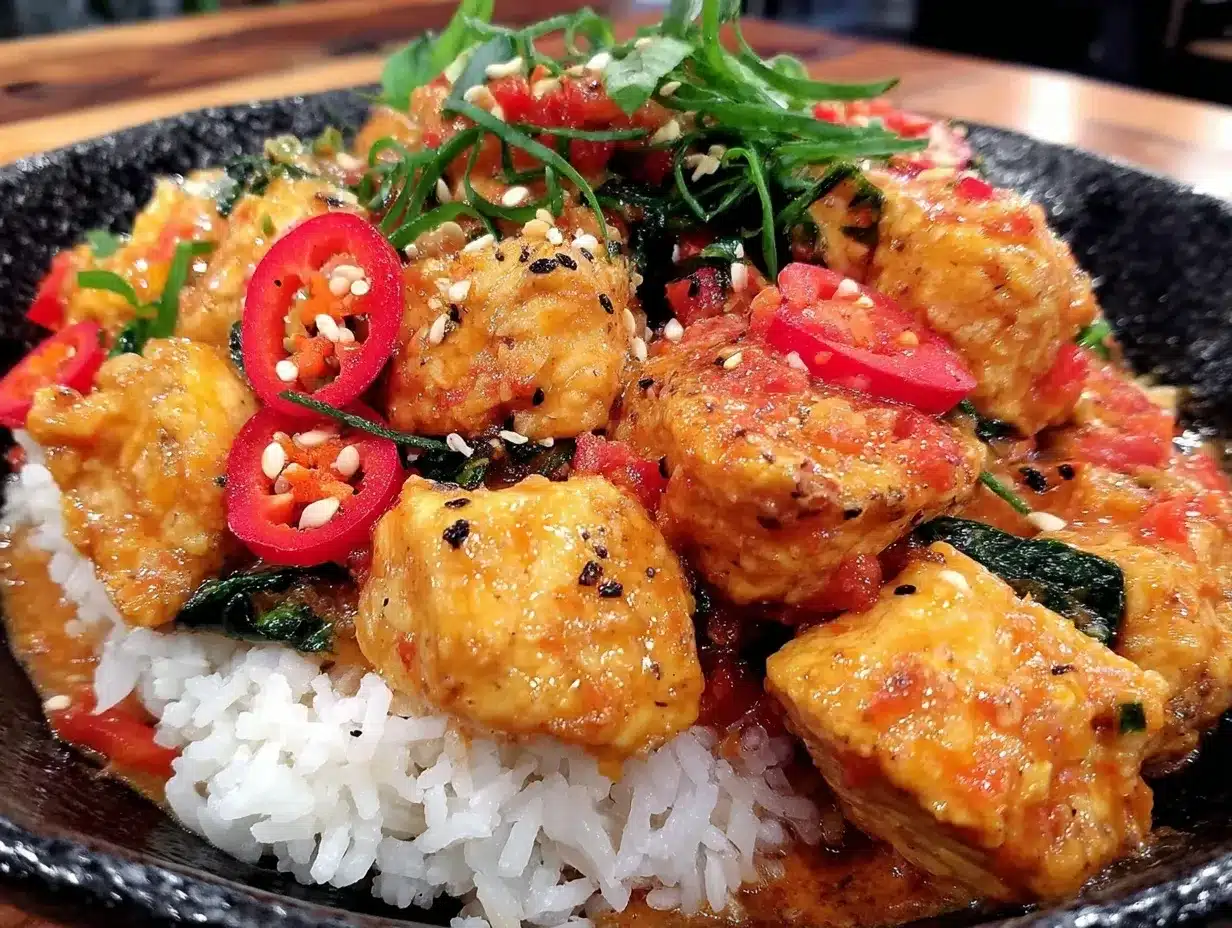 spiced coconut basil chicken preparation steps