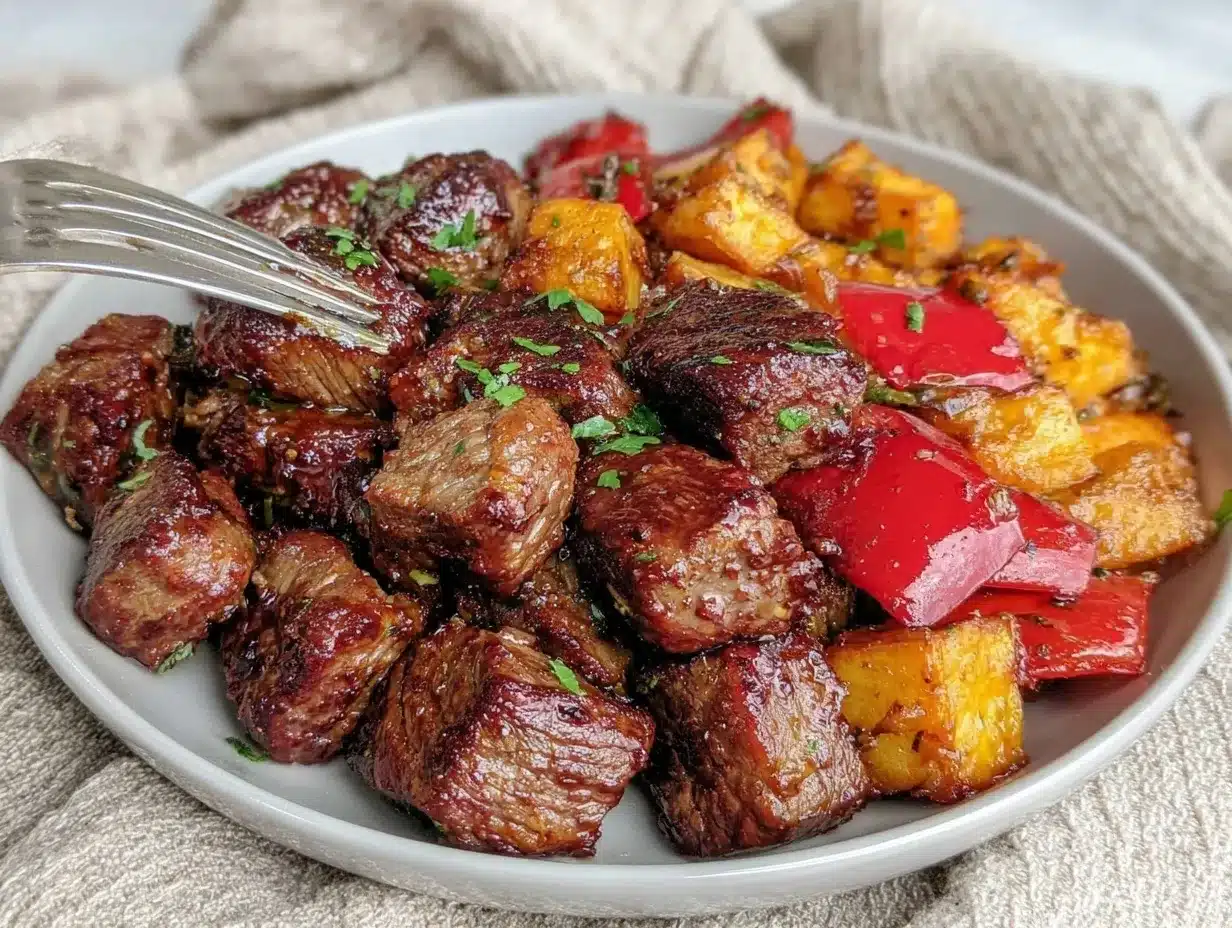 steak bites recipe preparation steps
