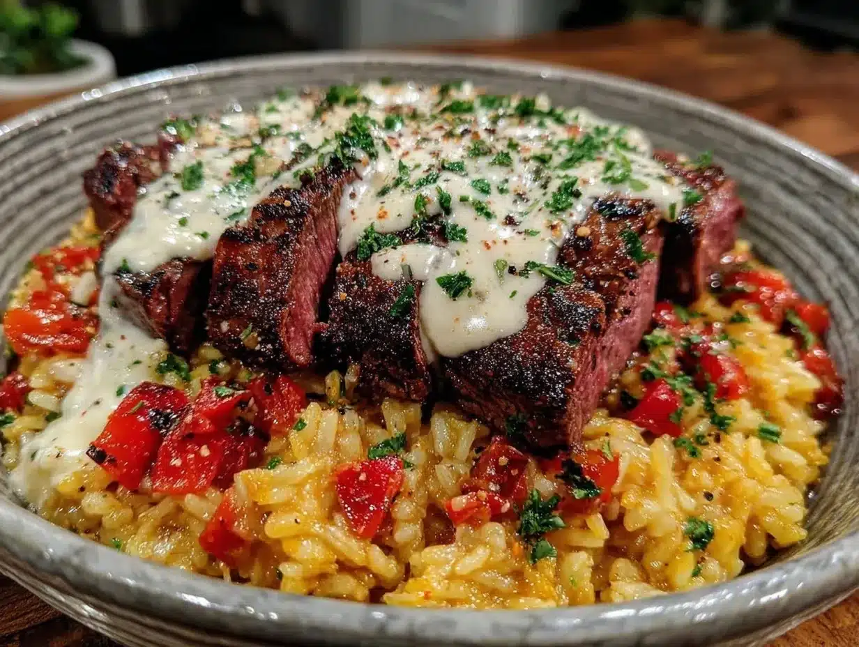 steak queso bowl preparation steps