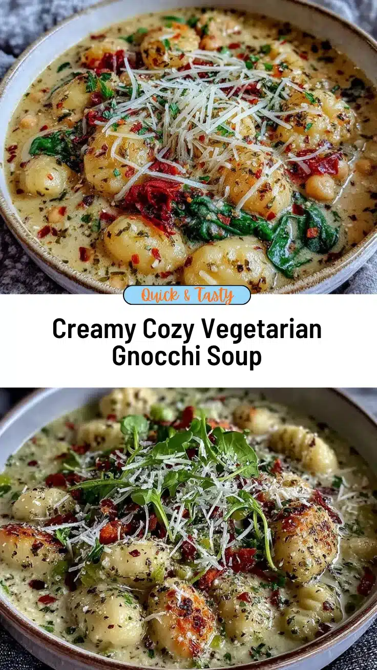 vegetarian gnocchi soup recipe