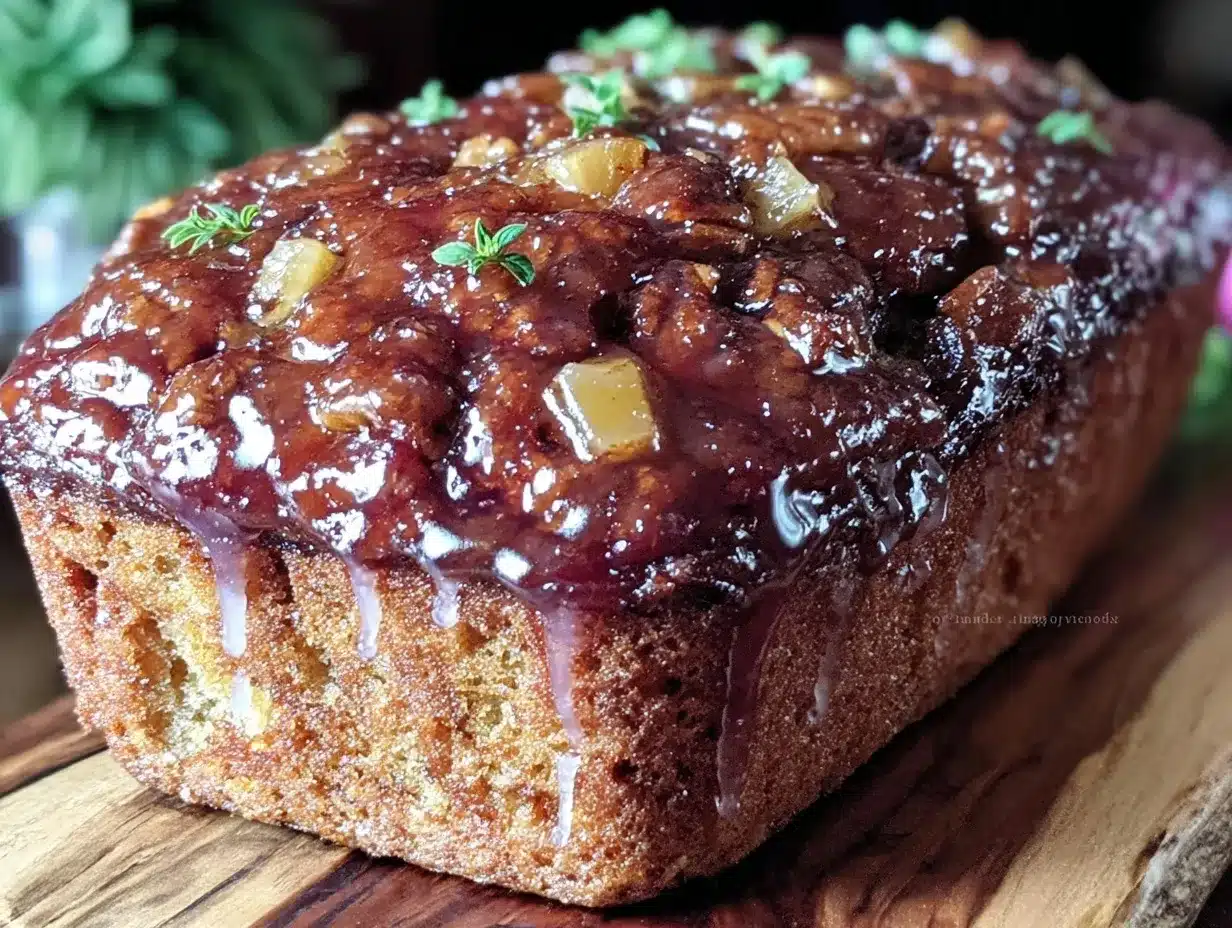 Amish apple fritter bread preparation steps