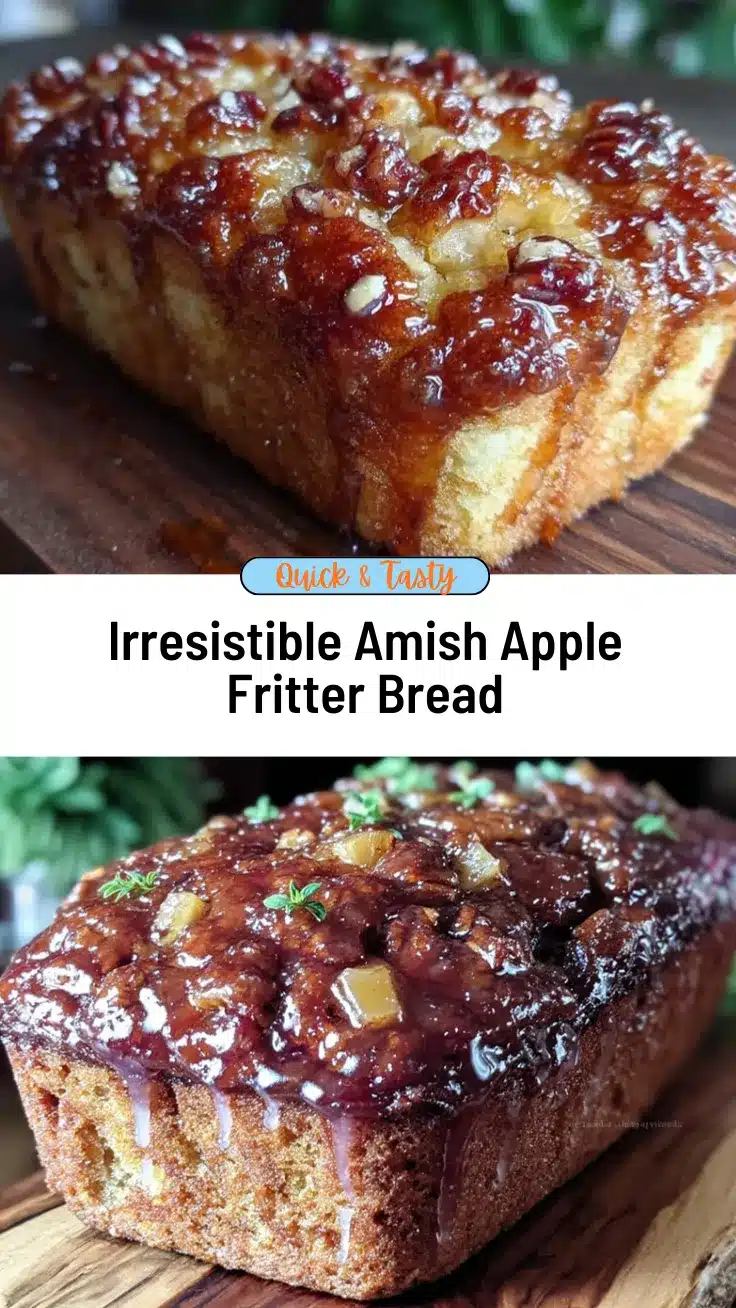 Amish apple fritter bread recipe