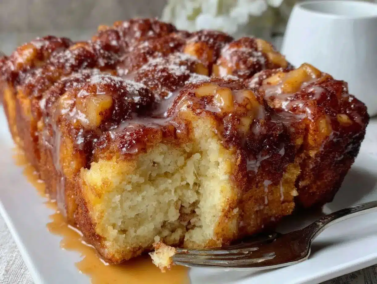 apple fritter cake recipe preparation steps