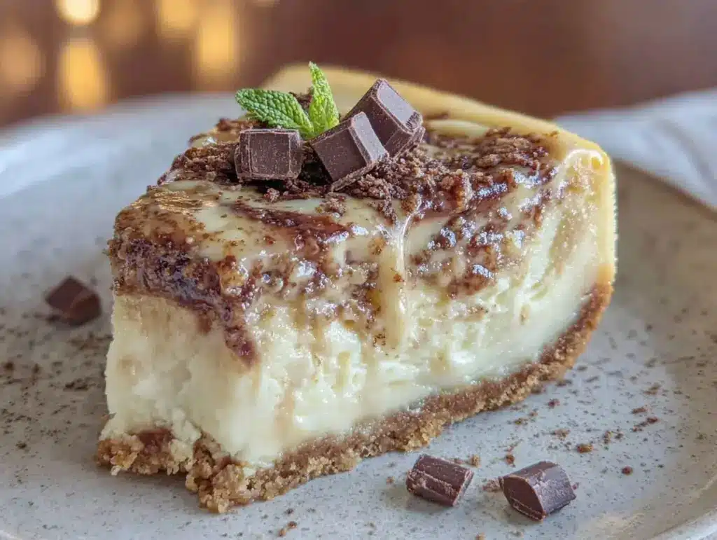 Baileys Irish Cream cheesecake - featured image