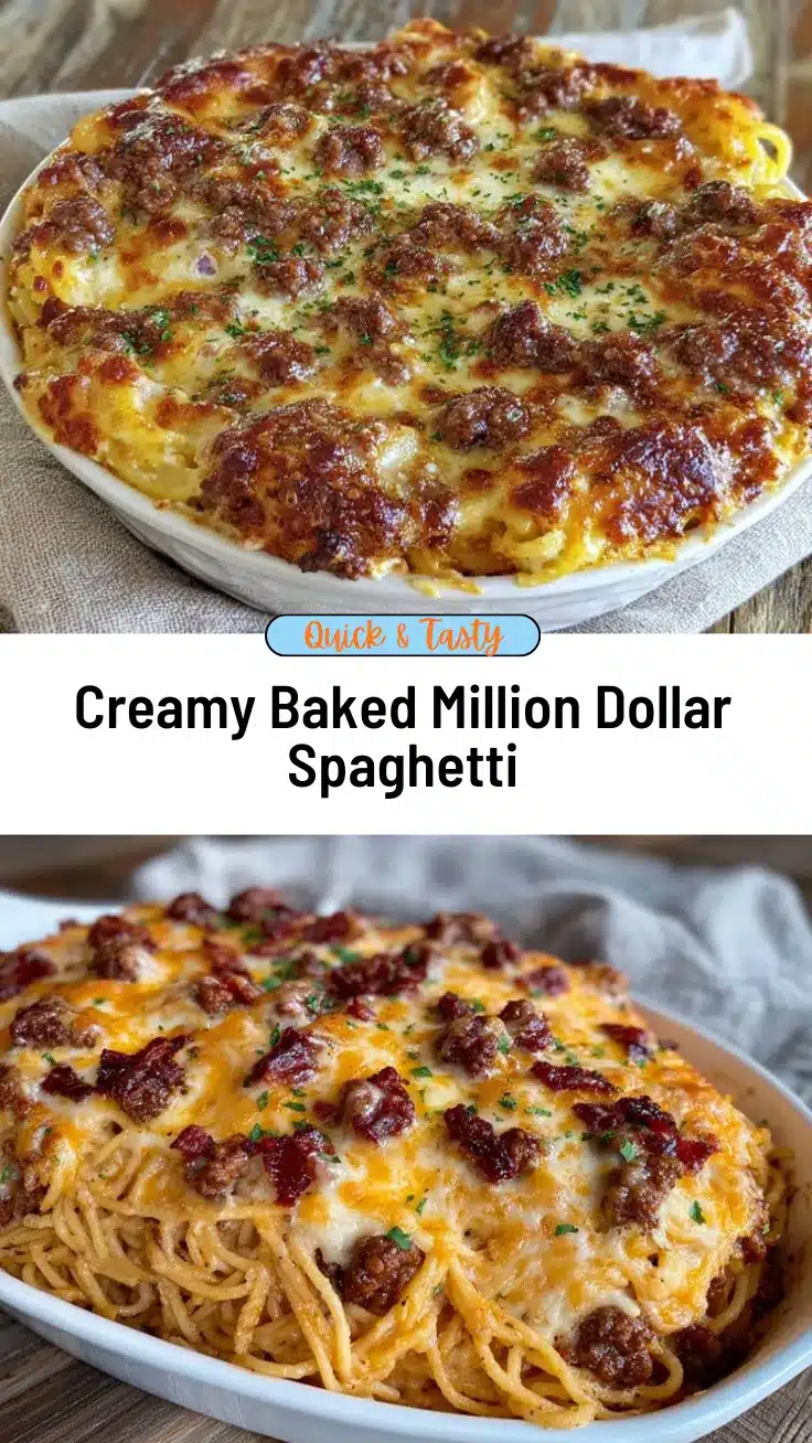 baked million dollar spaghetti recipe