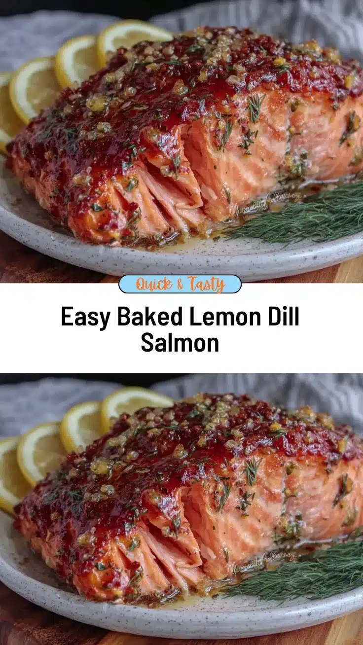 baked salmon with lemon dill recipe