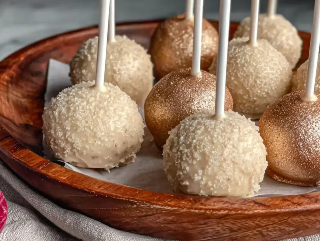 ball drop cake pops - featured image