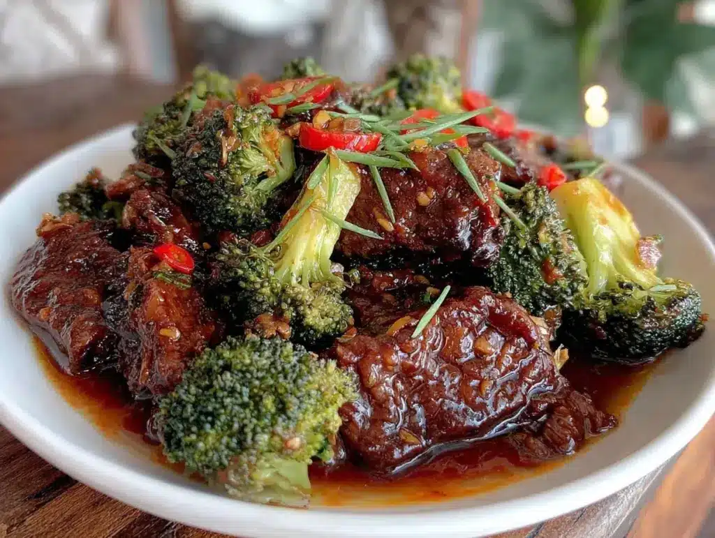 beef and broccoli stir fry - featured image