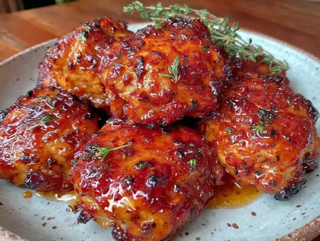 brown butter honey garlic chicken - featured image
