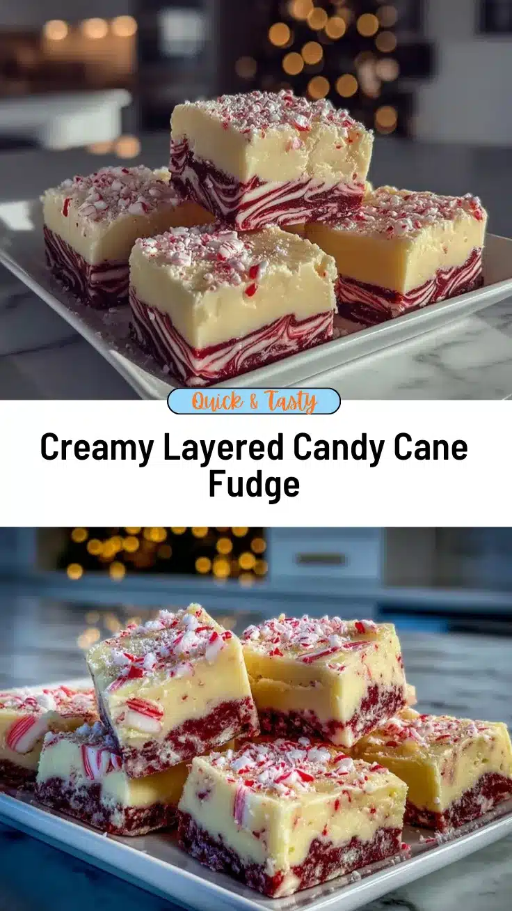 candy cane fudge recipe