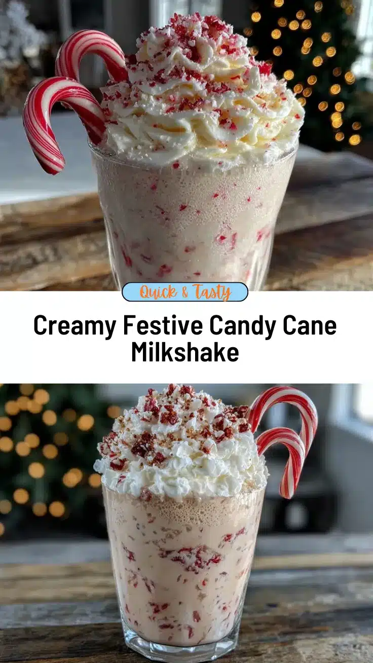 candy cane milkshake recipe recipe