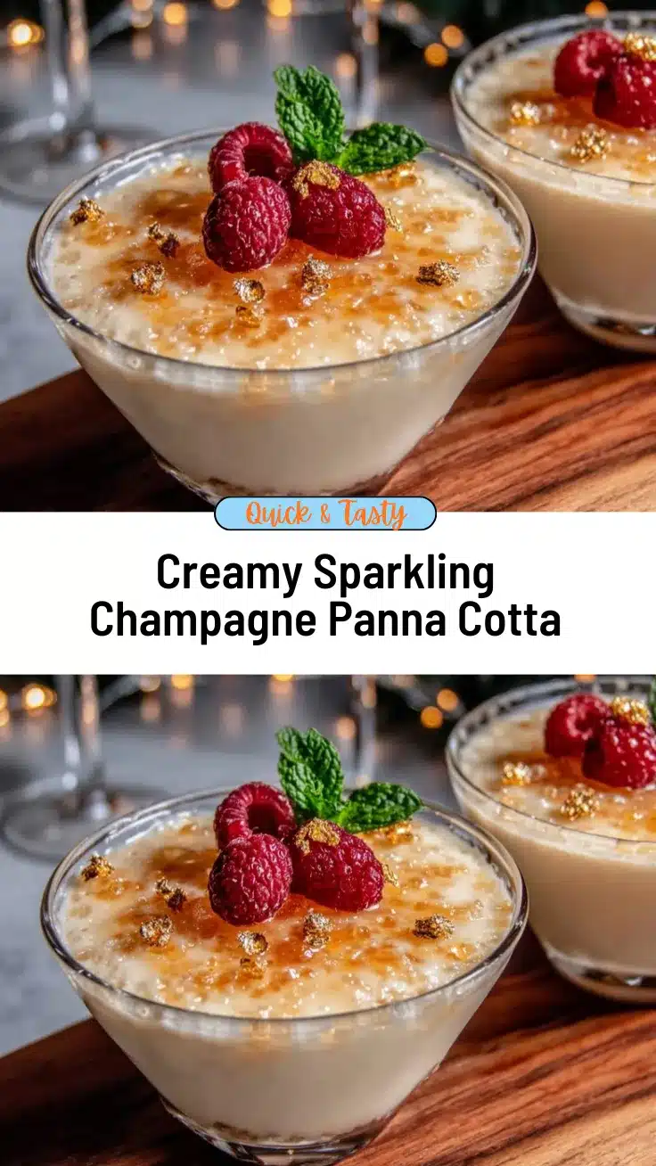 champagne panna cotta recipe