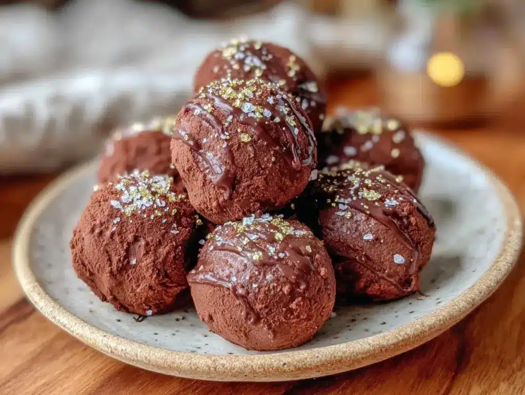 champagne truffles recipe - featured image
