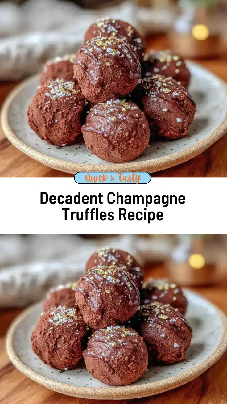 champagne truffles recipe recipe