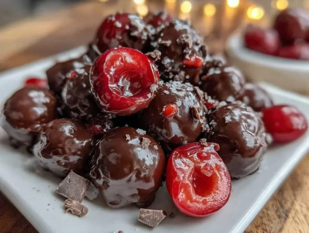 chocolate covered cherries recipe - featured image