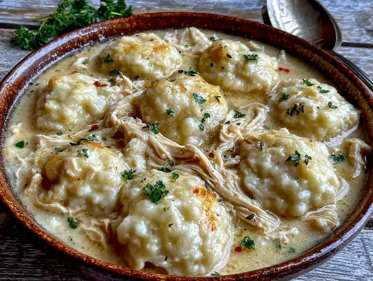 classic chicken and dumplings recipe preparation steps