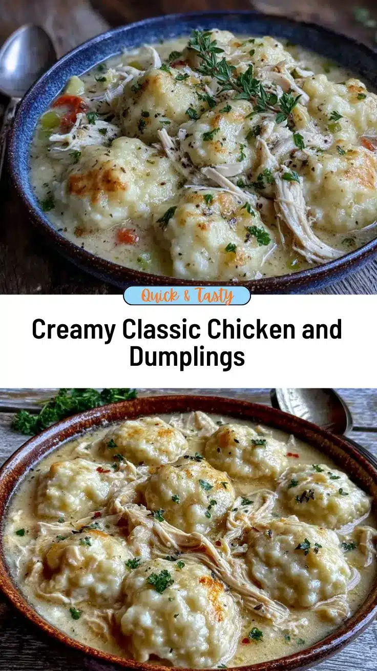 classic chicken and dumplings recipe recipe