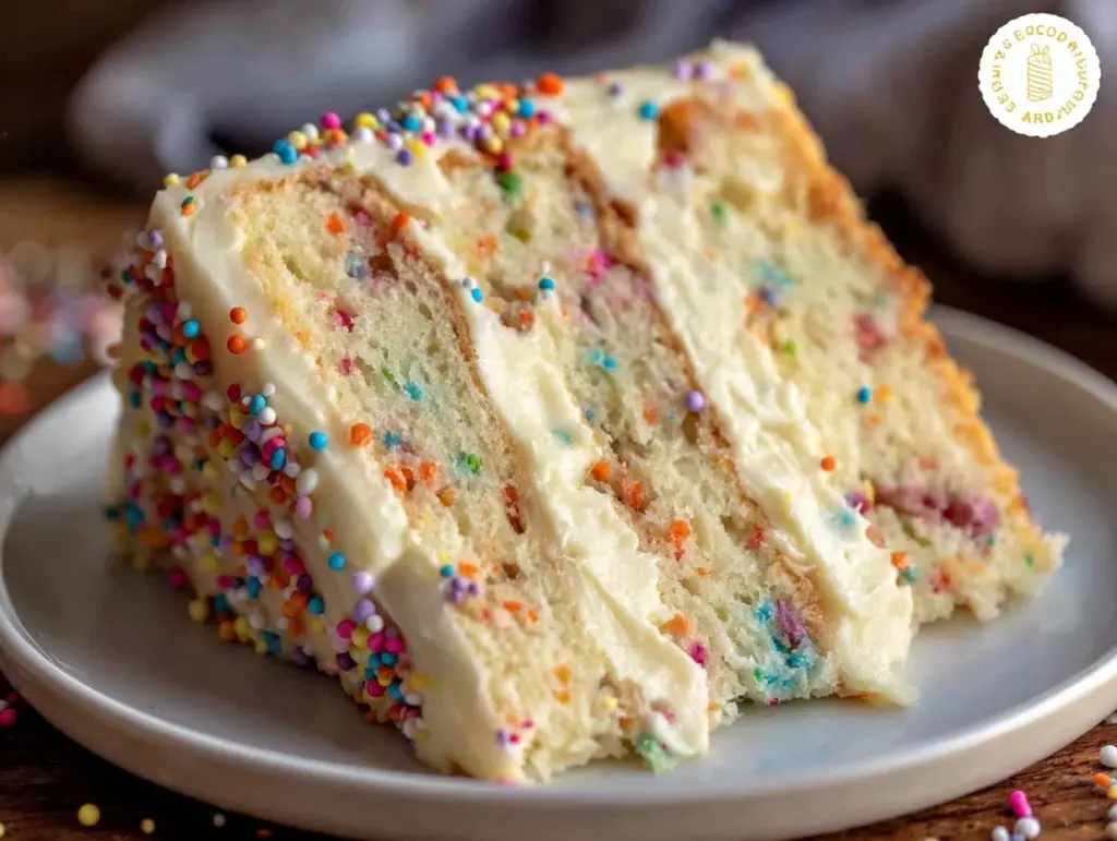 confetti cake recipe - featured image