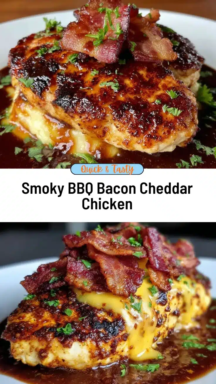 Cowboy BBQ Bacon Cheddar Chicken recipe