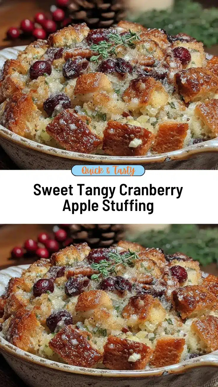 cranberry apple stuffing recipe recipe