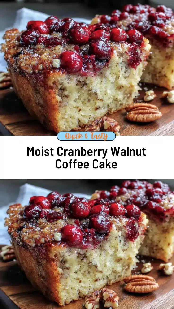 cranberry walnut coffee cake recipe