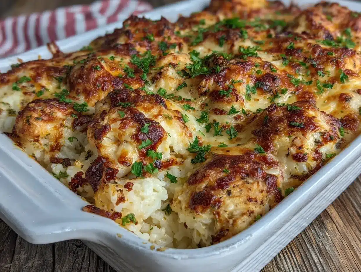 creamy angel chicken rice casserole preparation steps