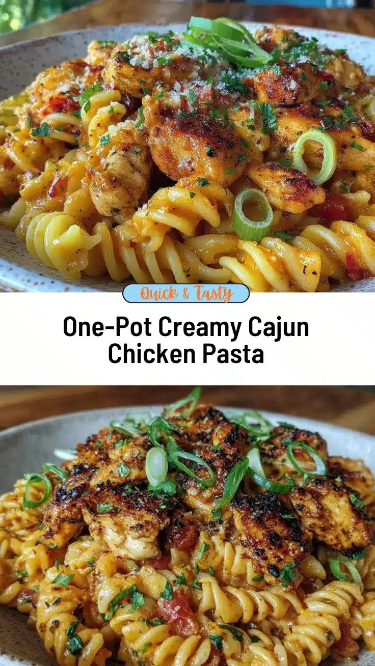 creamy cajun chicken pasta recipe