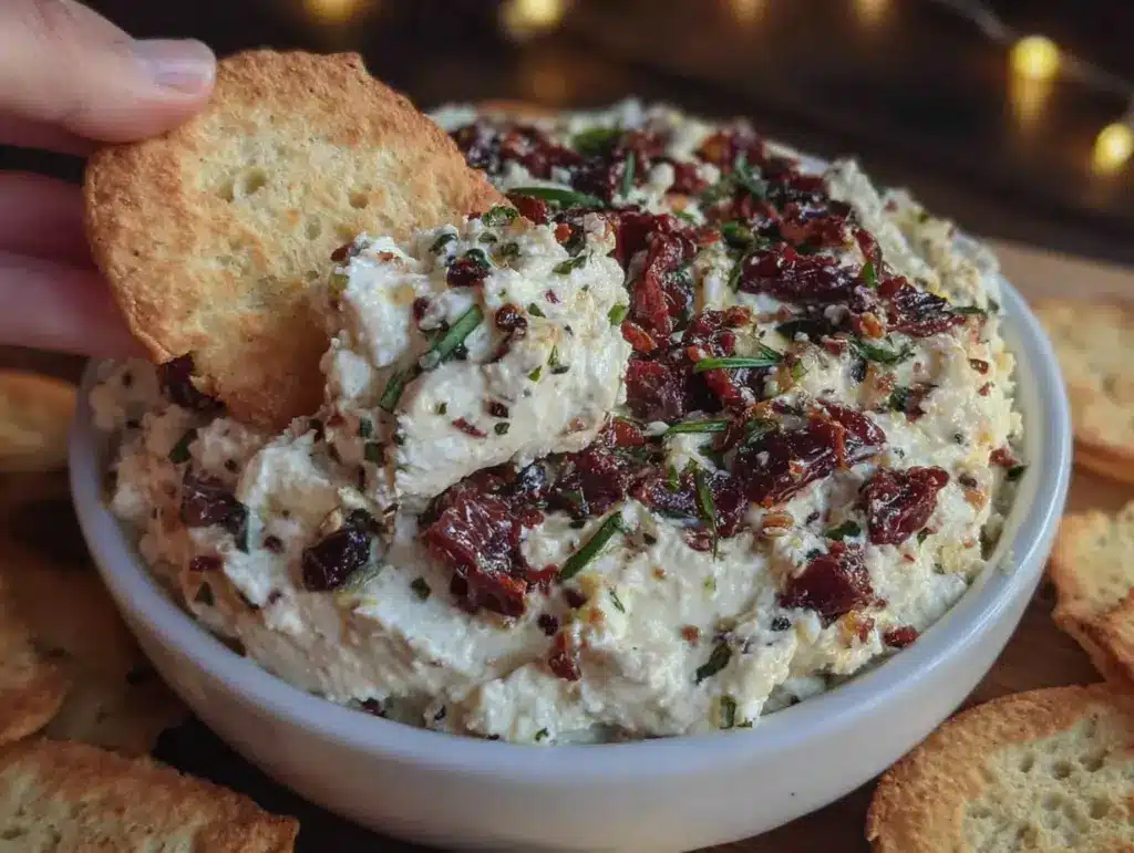 creamy grinder feta dip - featured image