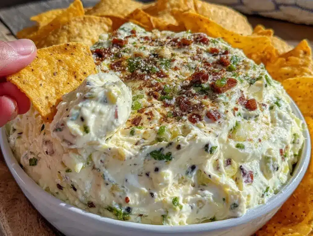 creamy gringo dip recipe - featured image