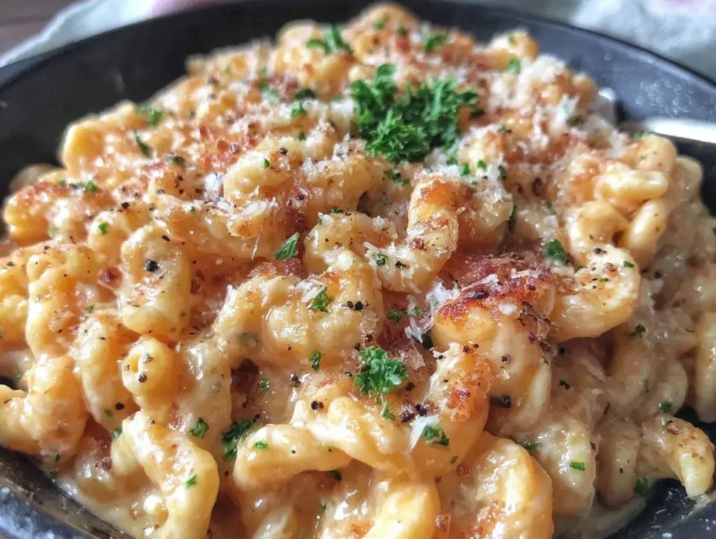creamy one-pan butter parmesan pasta - featured image