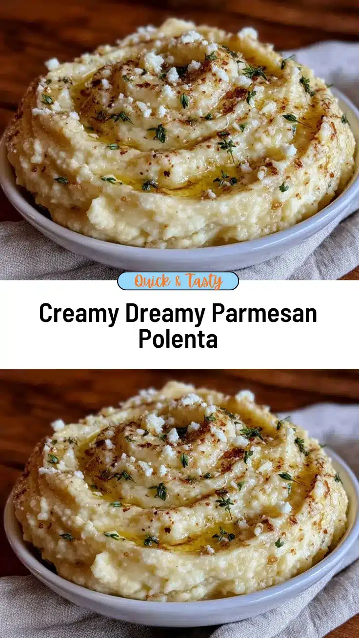 creamy Parmesan polenta recipe