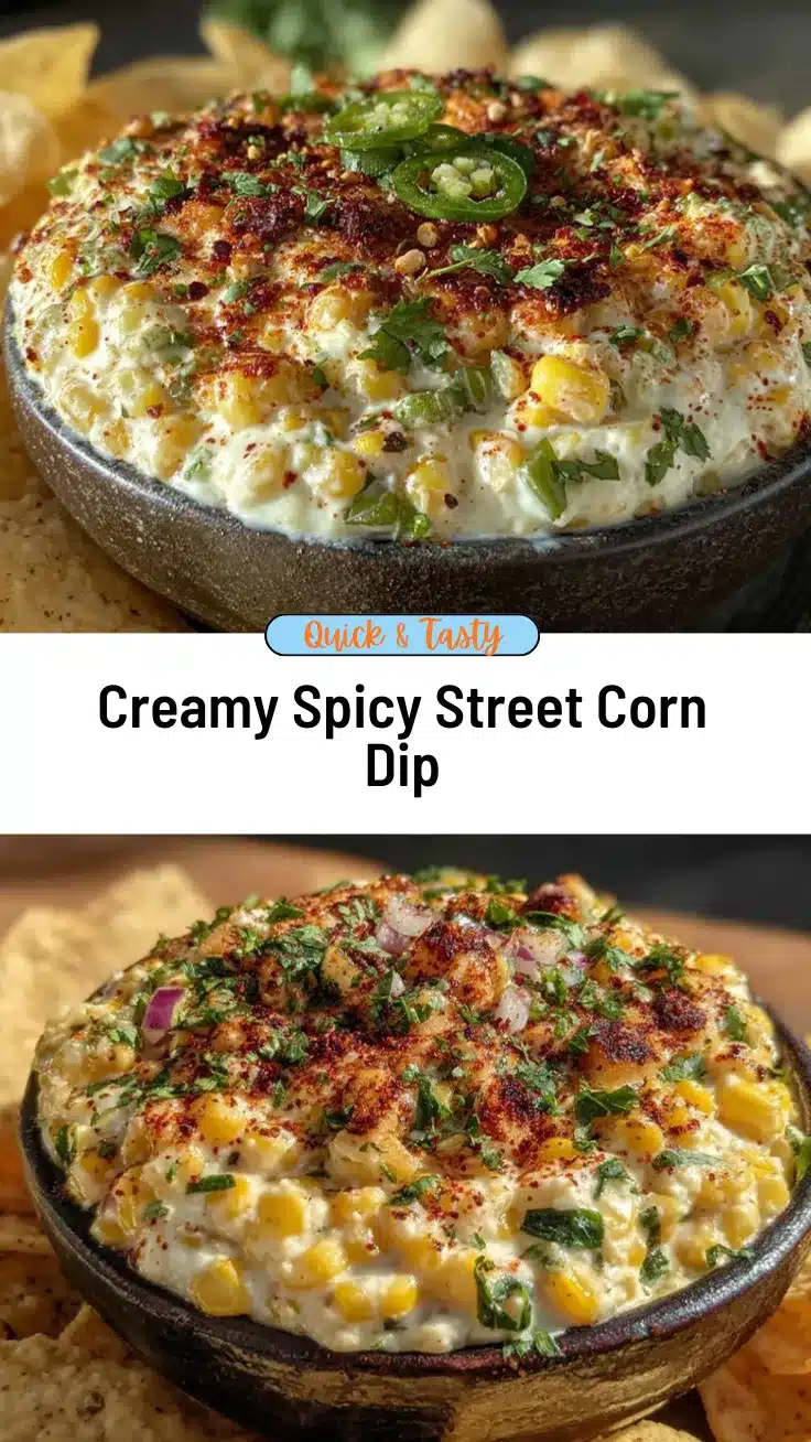 creamy street corn dip recipe