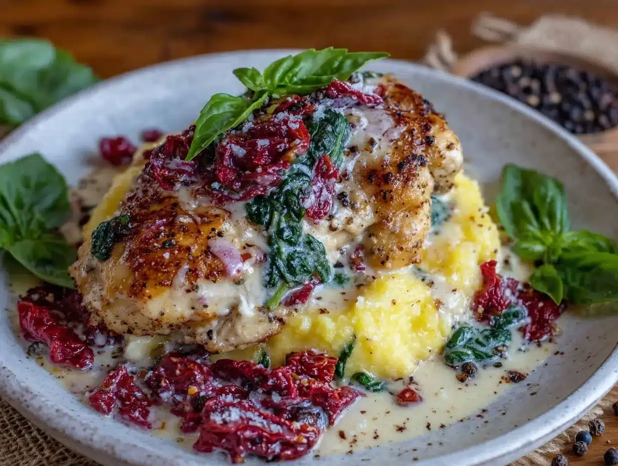 creamy tuscan chicken recipe preparation steps