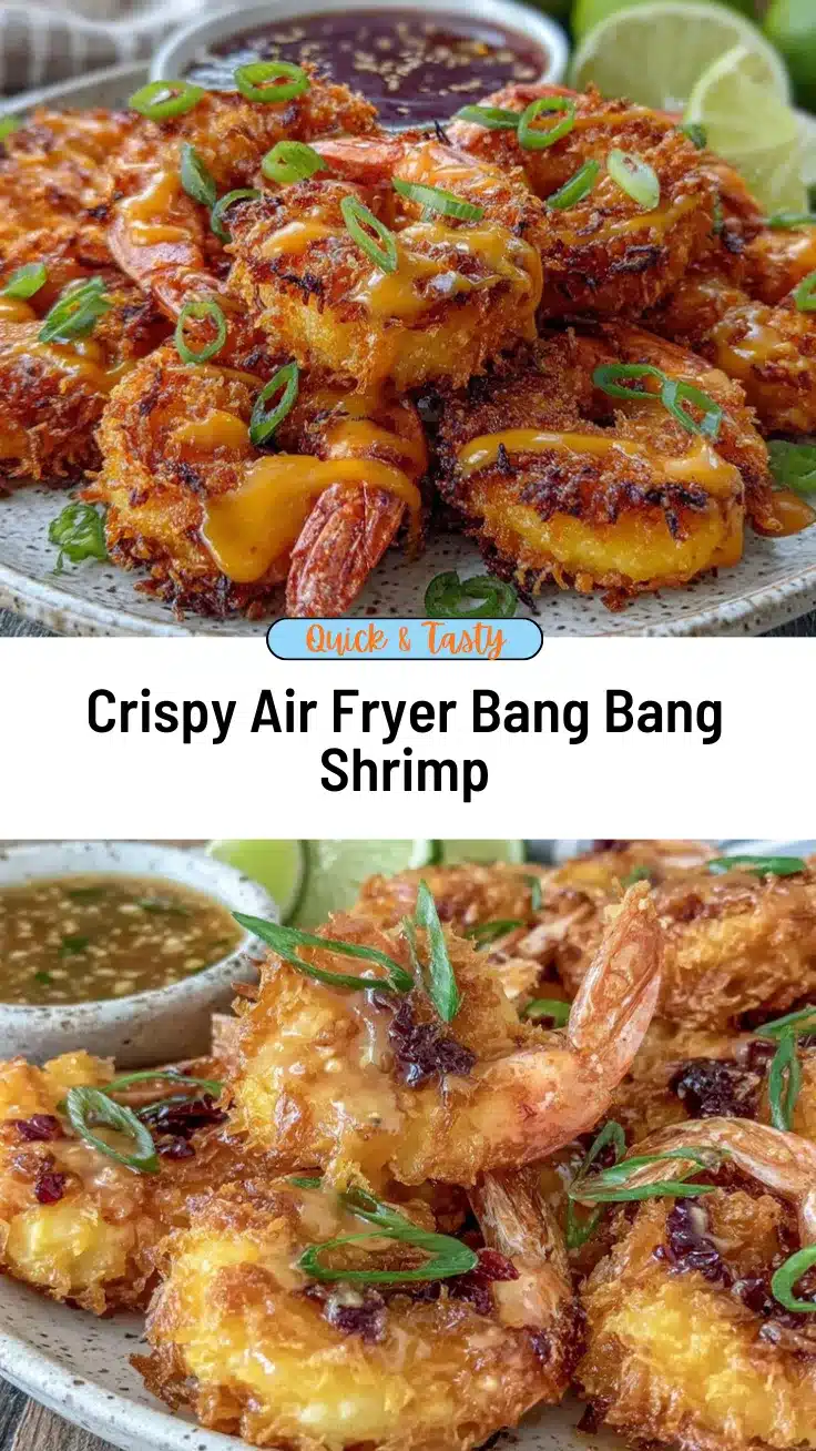 crispy air fryer bang bang shrimp recipe