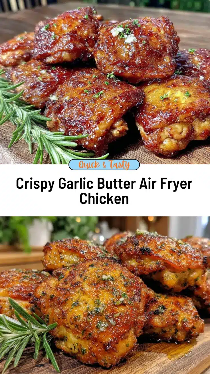 crispy air fryer chicken thighs recipe