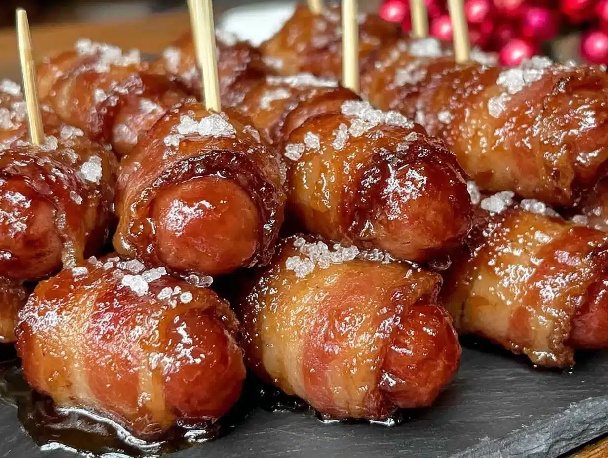 crispy brown sugar bacon smokies preparation steps