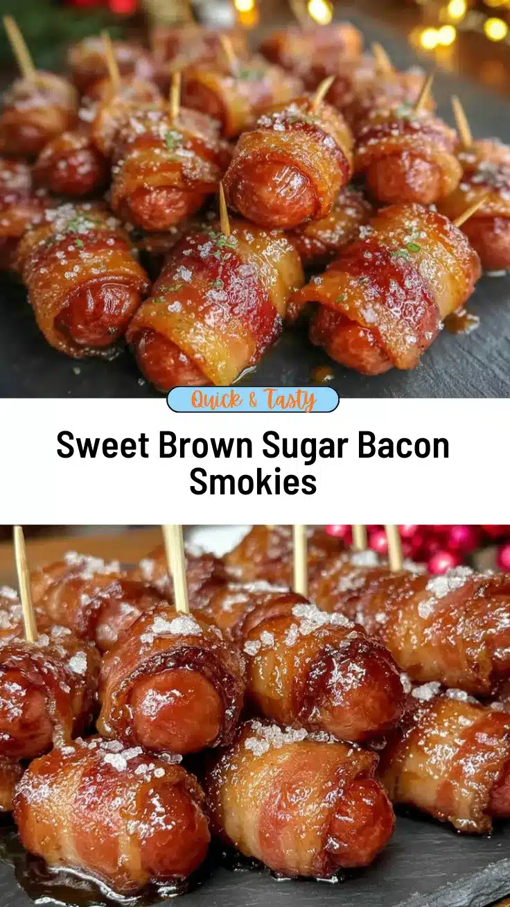 crispy brown sugar bacon smokies recipe