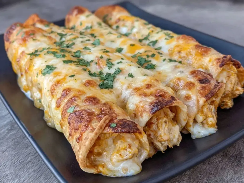 crispy chicken taquitos - featured image