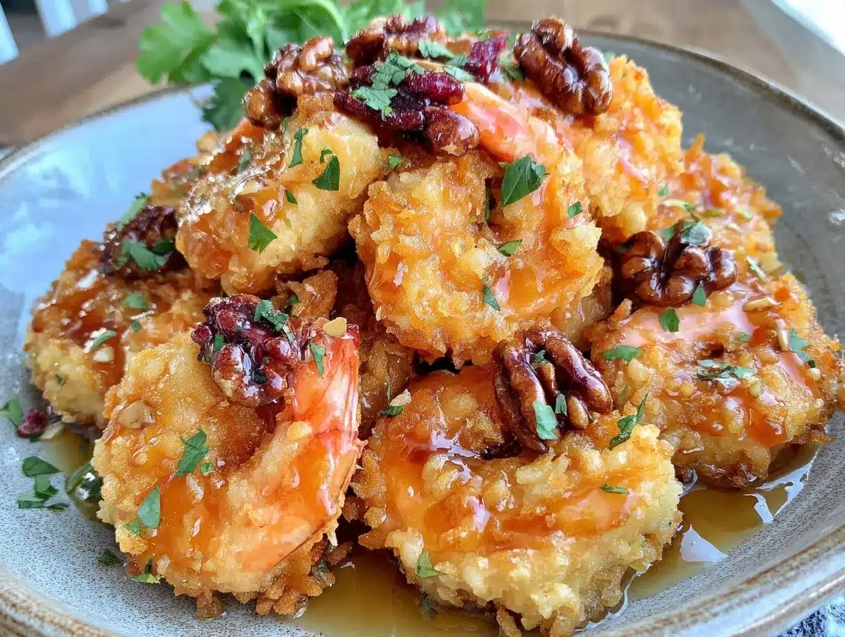crispy honey walnut shrimp preparation steps