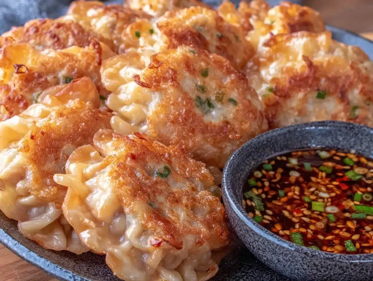 crispy pot stickers recipe preparation steps