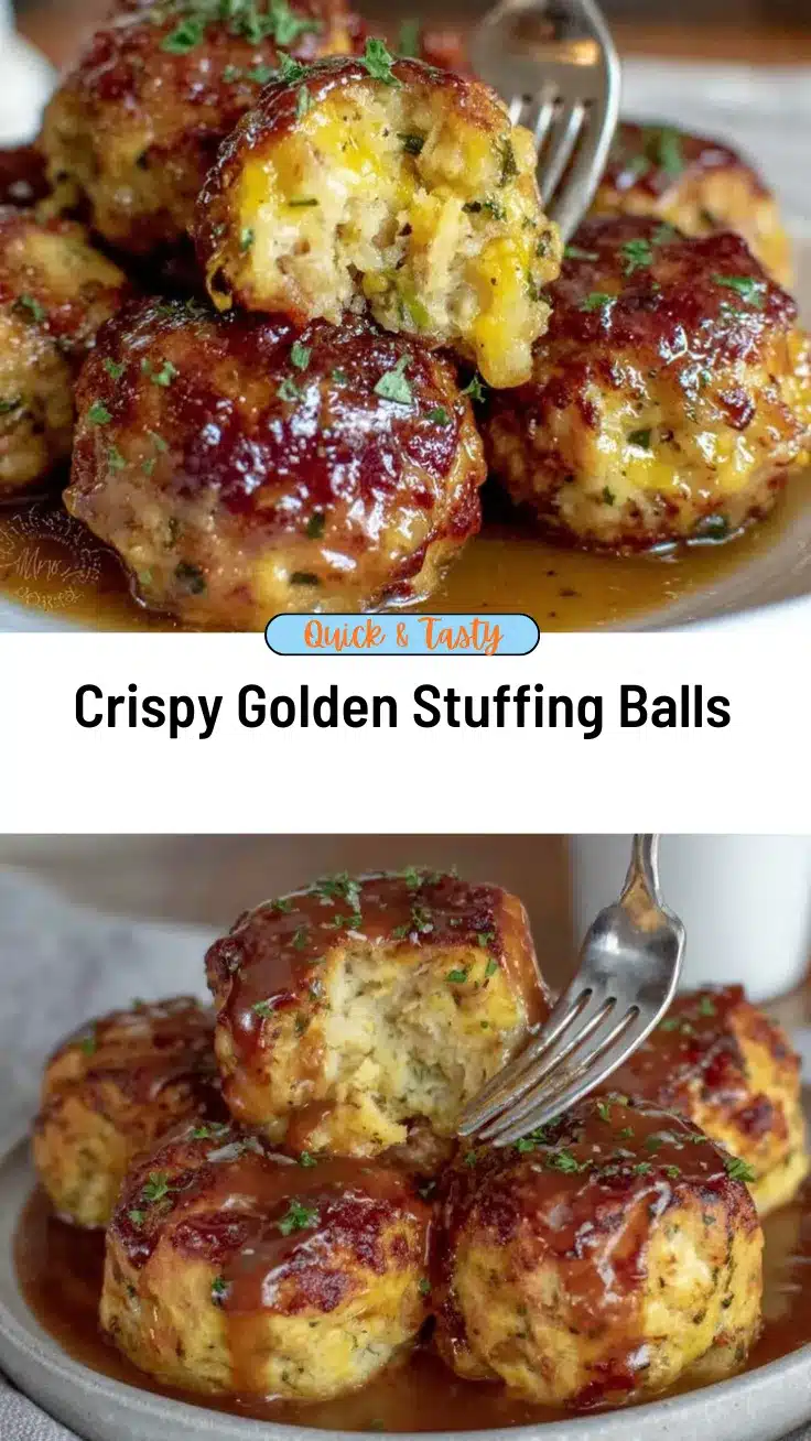 crispy stuffing balls recipe