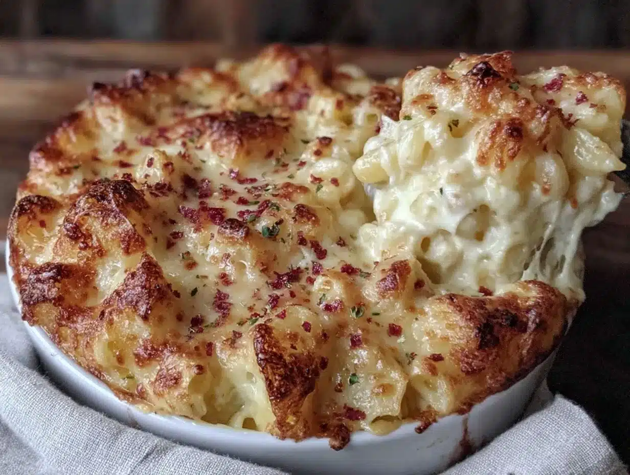 crockpot mac and cheese no-boil recipe preparation steps