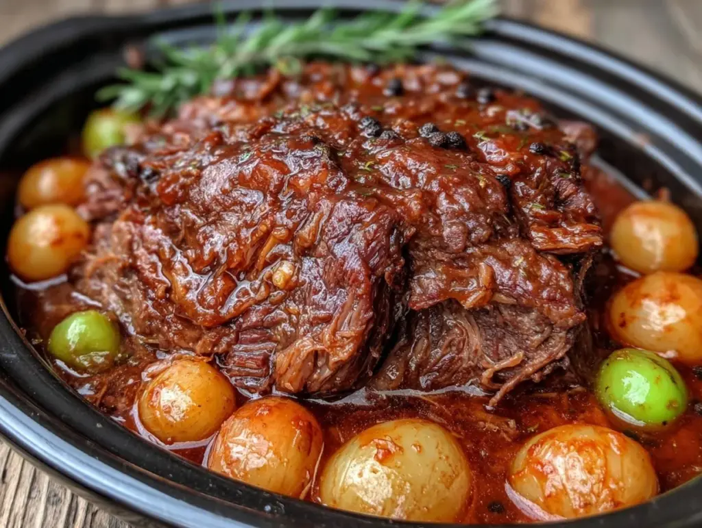 crockpot Mississippi pot roast - featured image
