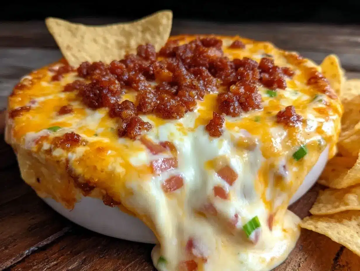 crockpot queso dip preparation steps