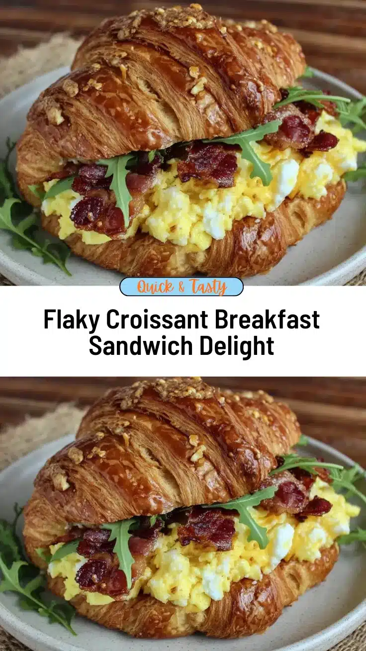 croissant breakfast sandwich recipe recipe