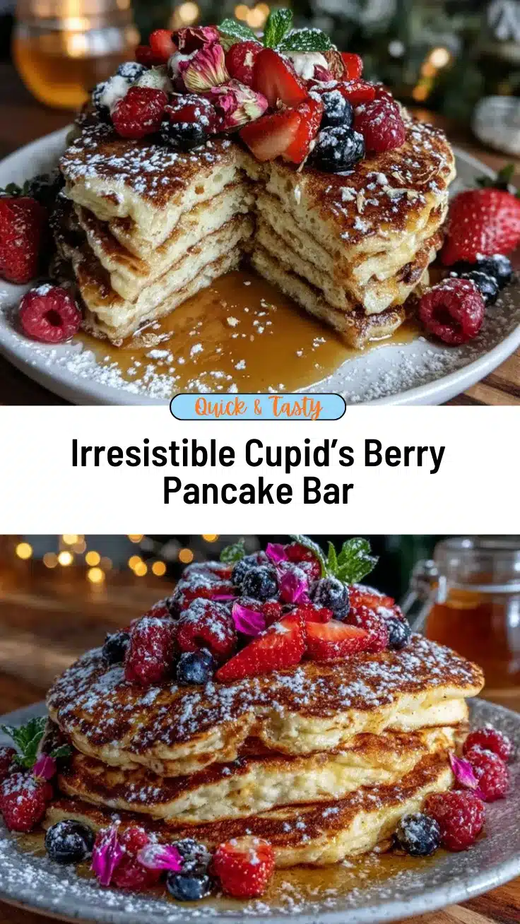 cupid’s berry pancake bar recipe