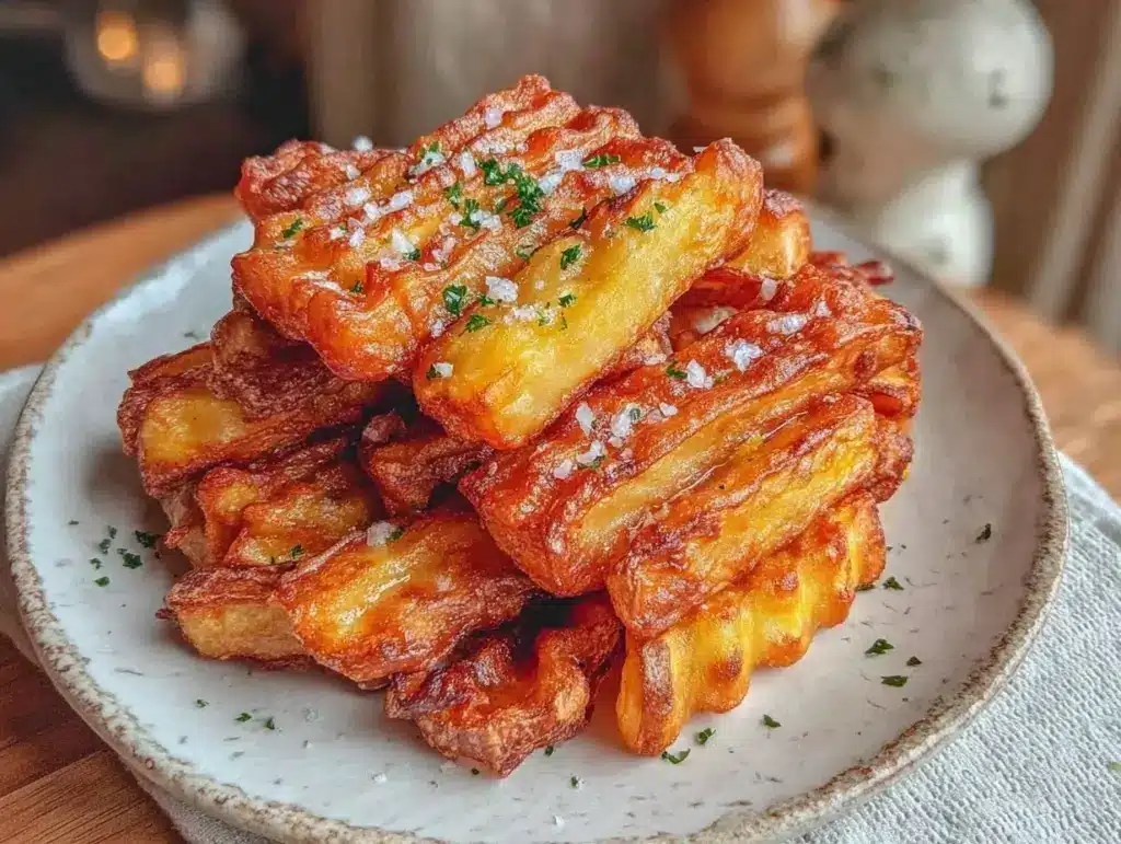 extra crispy air fryer French fries - featured image